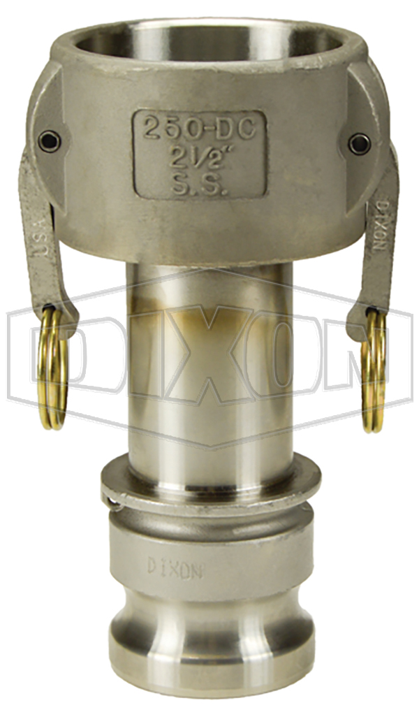 Dixon® Cam & Groove Jump Size Coupler x Adapter (Type DA)